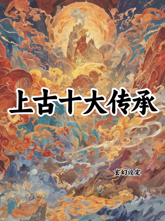 上古十大传承🔥可以写进小说