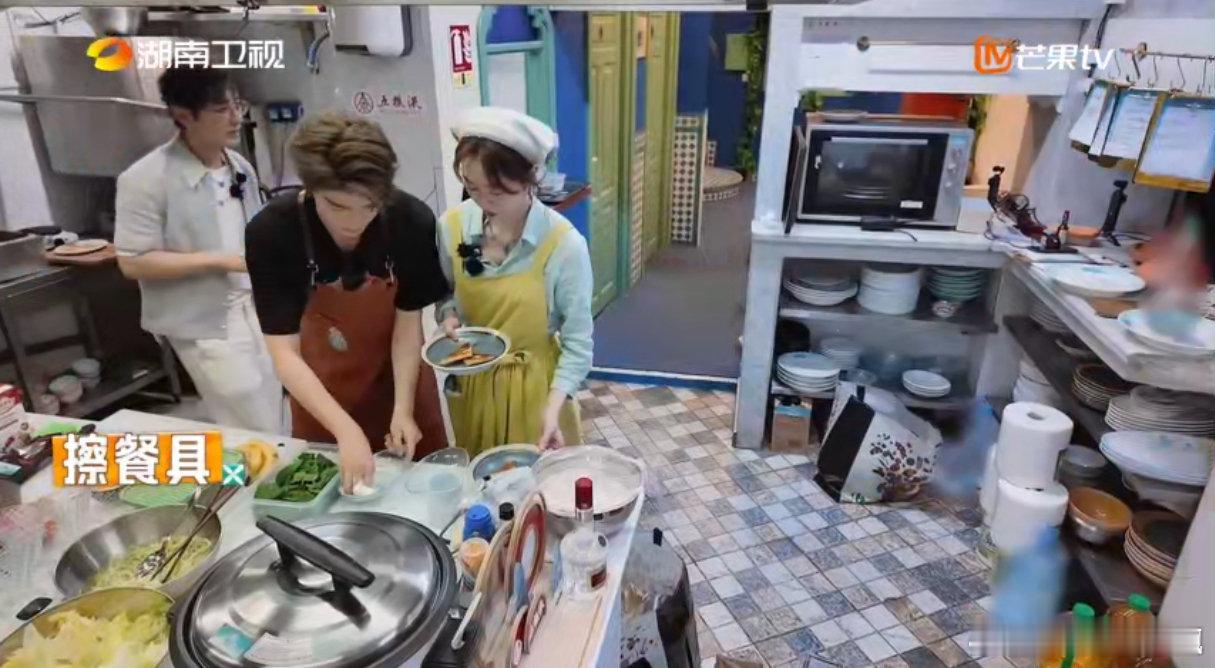 丁禹兮超绝老公感 中餐厅中餐厅名场面 谁看了不说句“绝”？丁禹兮在后厨一手帮林大