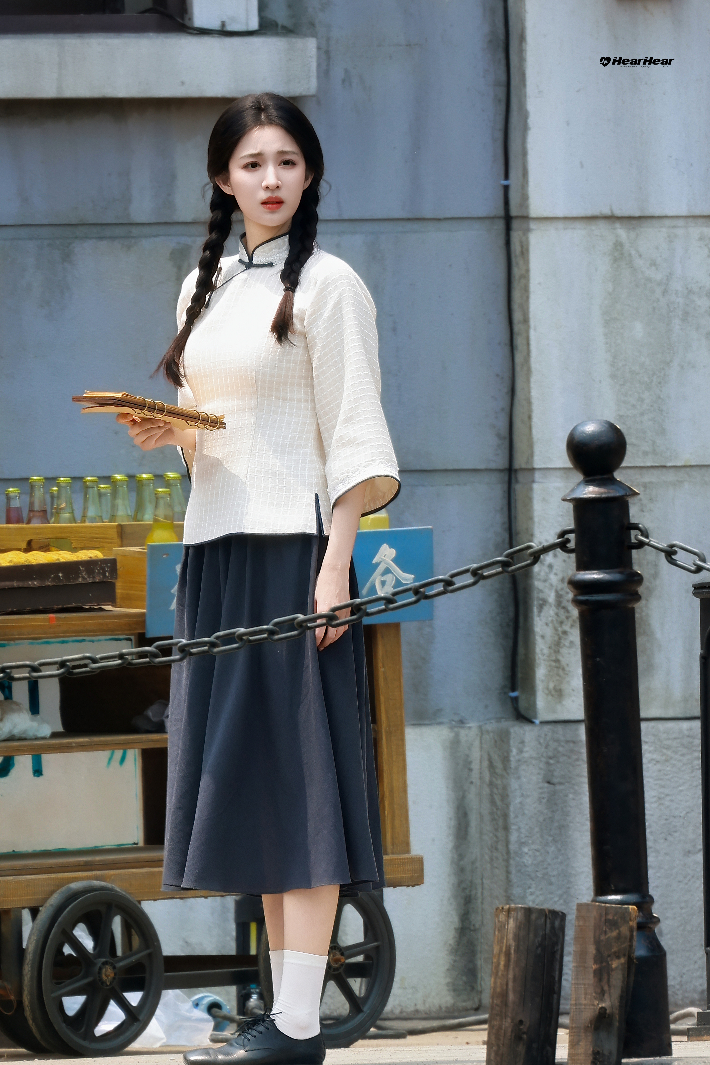 【娜扎×王楚然】我在1913等你，若不能重逢，梦里见，或来生见。  王楚然麻花辫
