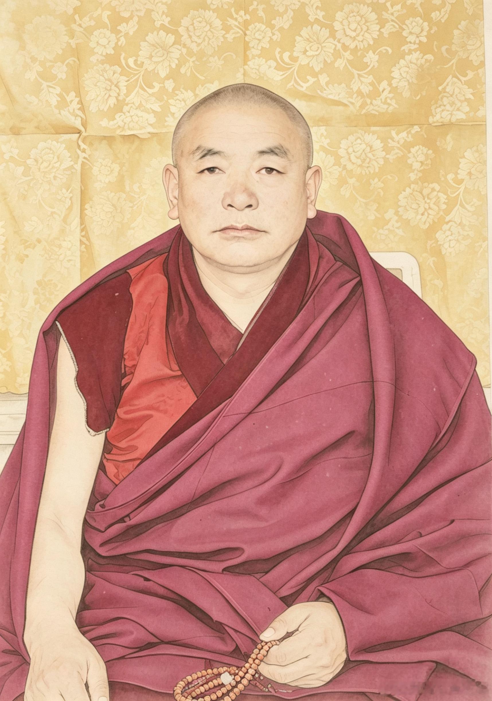 他一生弘法利生，于无明长夜中燃起正法明灯，照亮无数人走向解脱之路。感恩，追随。