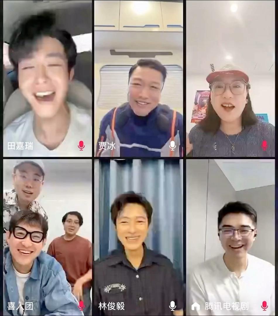 贾冰听到田嘉瑞要拍戏先走的反应囧途之预演告别直播笑点真的炸了！田嘉瑞说因为要拍戏