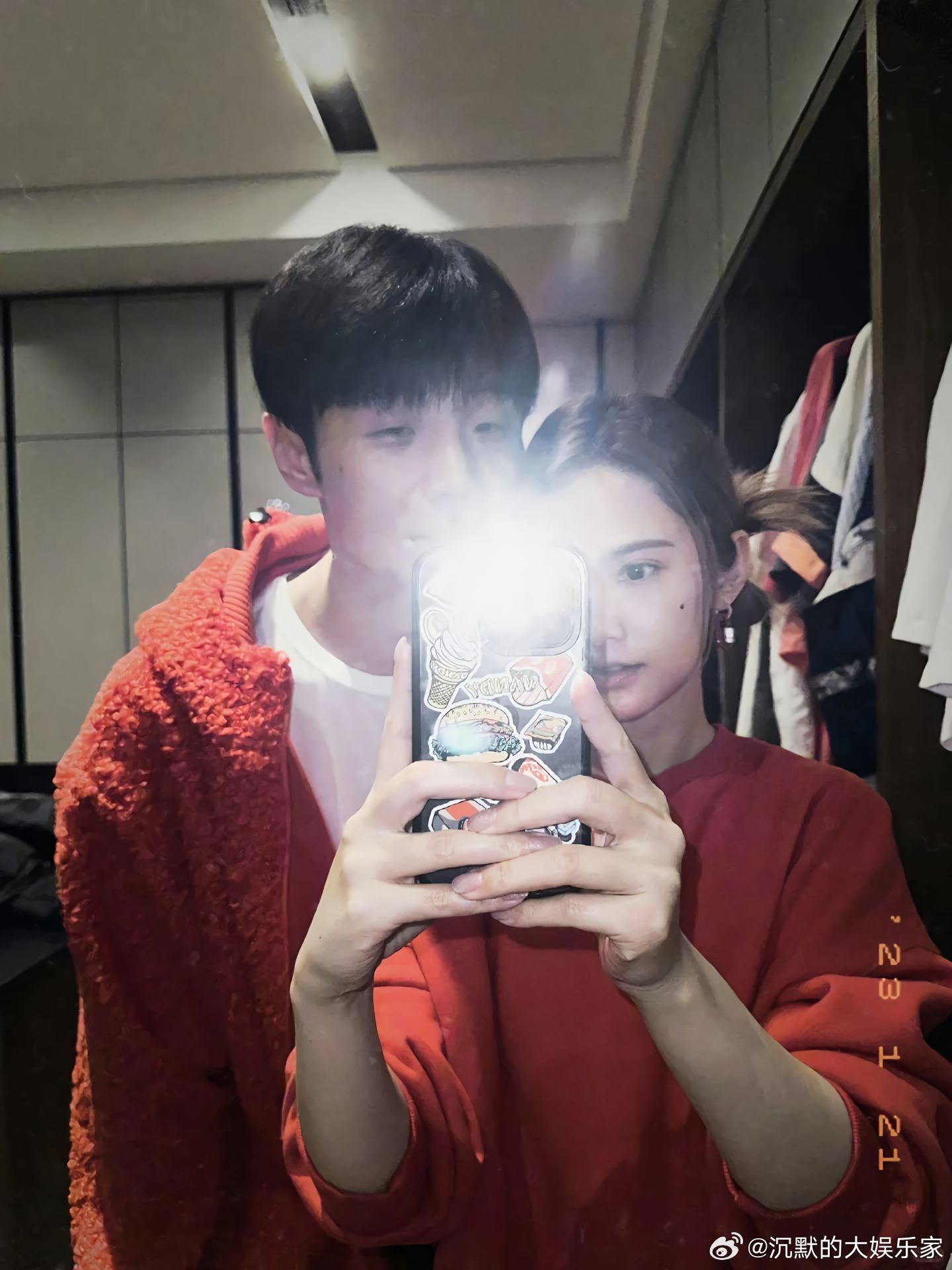 考古李荣浩，发现杨丞琳也是实在人来的录制浪姐时，张柏芝因为舞蹈落后哭了，其她姐姐