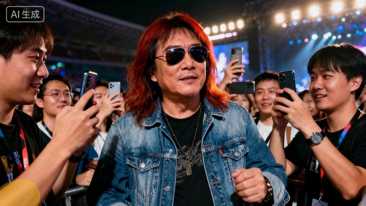 伍佰演唱会惊现“复刻”粉丝！本尊看呆，网友：这下人都不用来了
10月18日，在伍