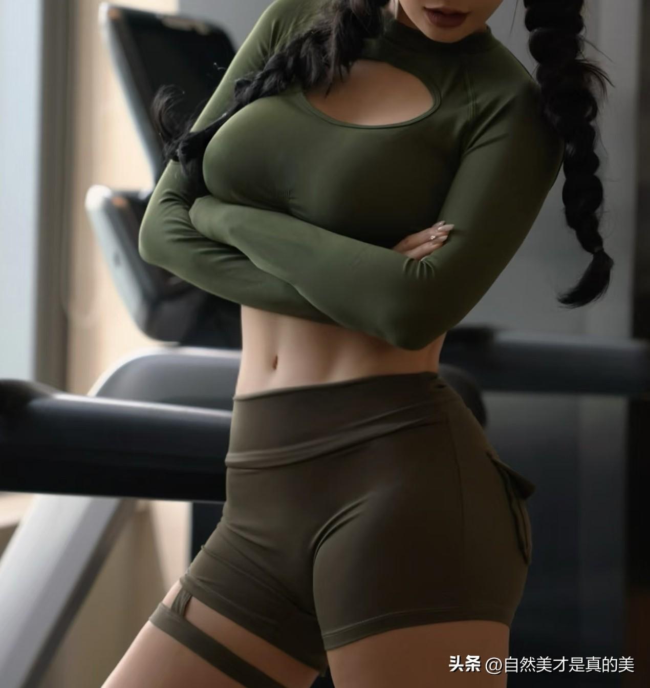 今年春天最想实现的心愿你们喜欢健身的女孩吗