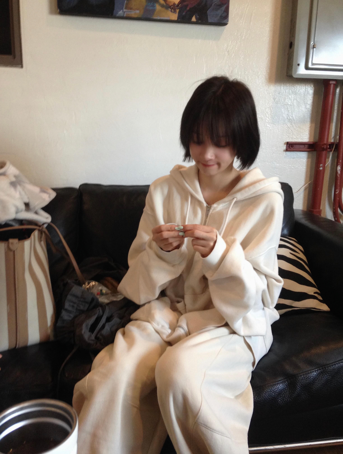 短发完全是小狗妹呀 ​​​
