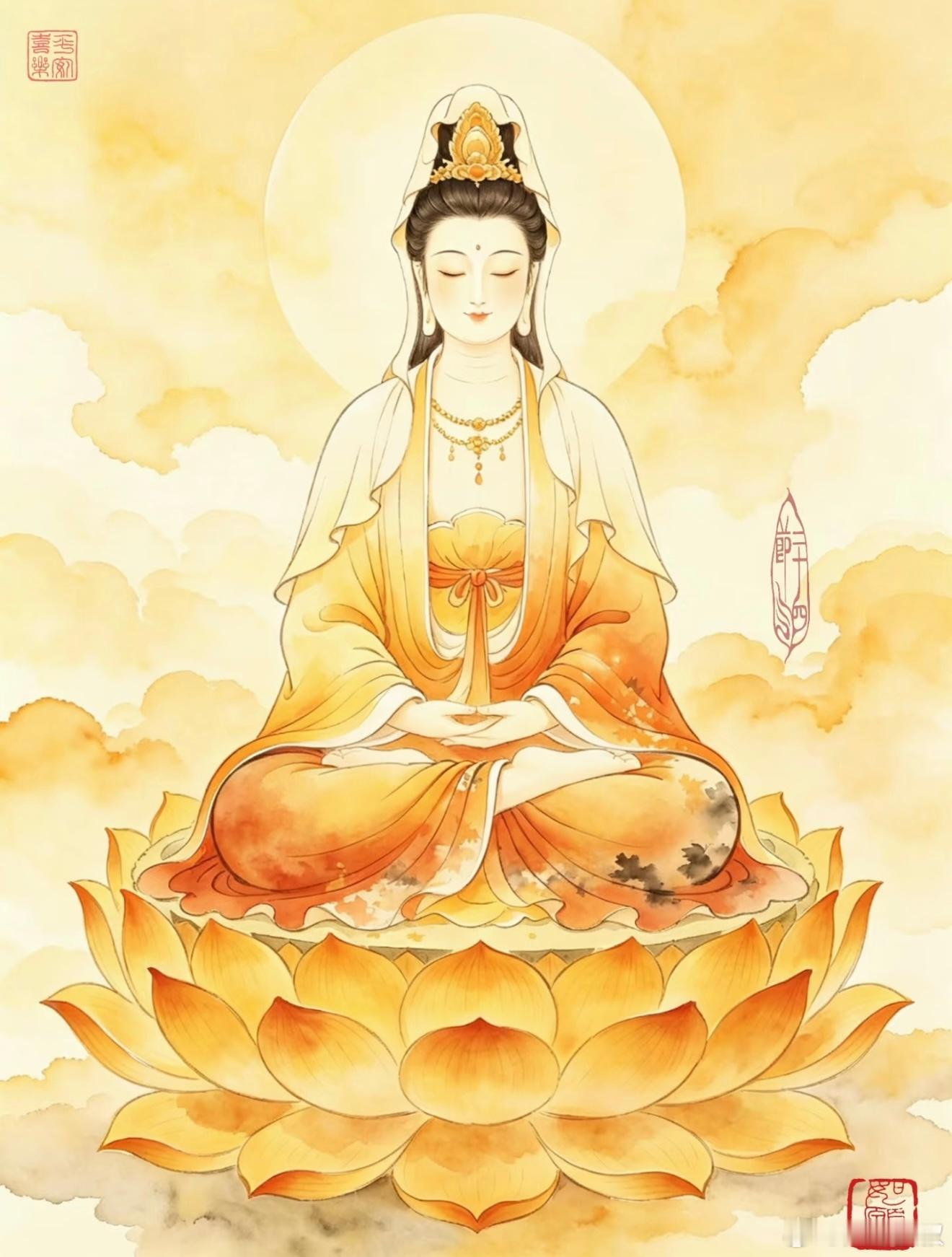 见佛祈福🙏，感恩佛光慈悲加持，愿我内心平和安定，远离焦虑内耗，少执念多释然，情