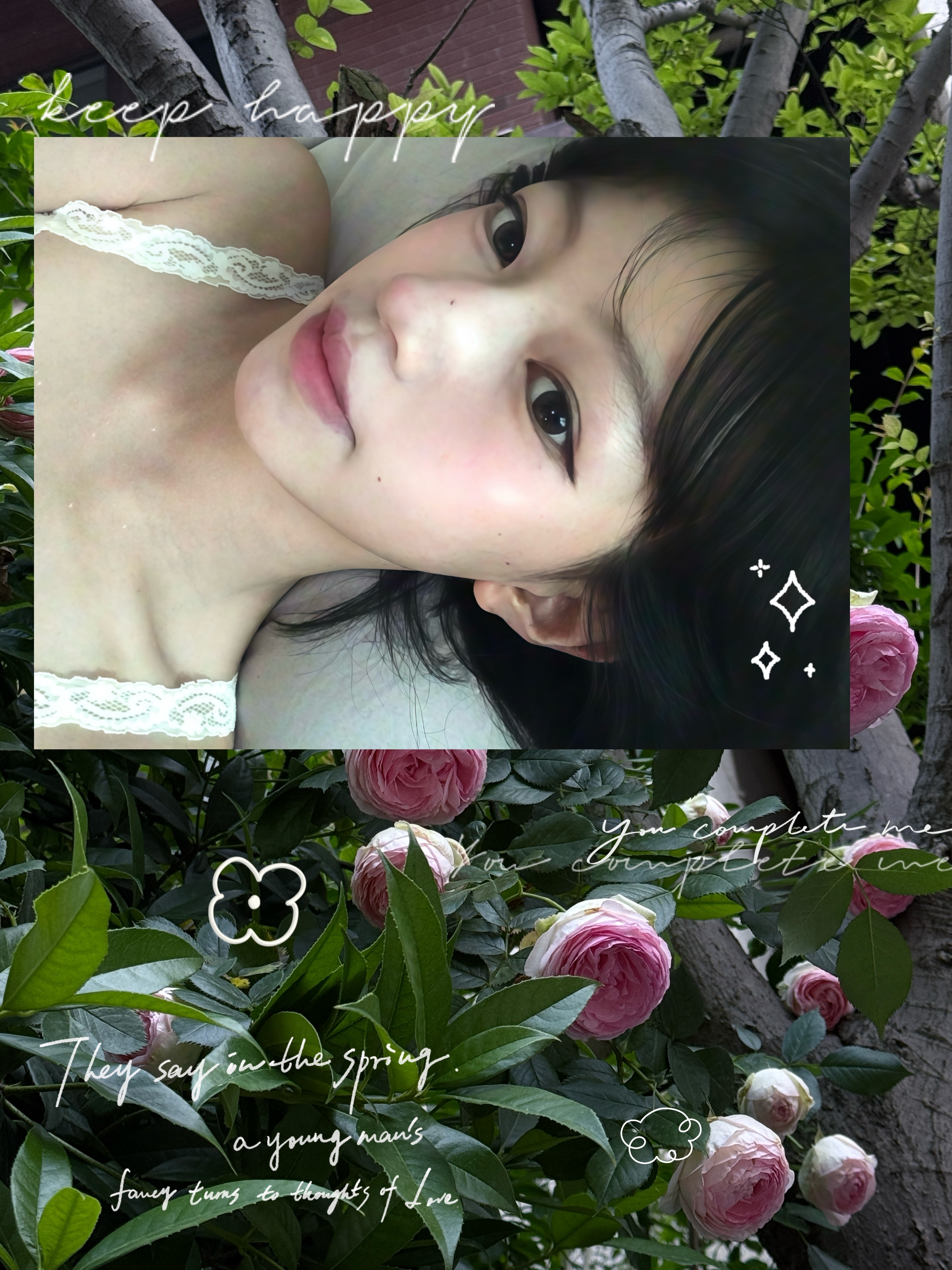 ՞˶･֊･˶՞请幸福♡˚₊ ​​​