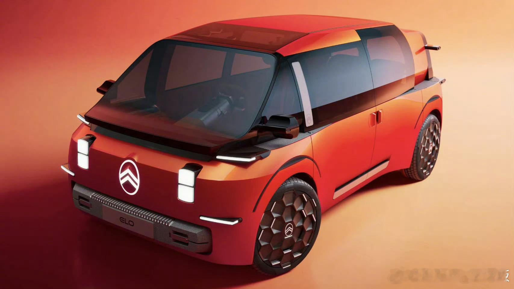 雪铁龙新发布的ELO 概念车。mpv 搞成潮品后你们觉得眼熟吗雪铁龙极氪mix 