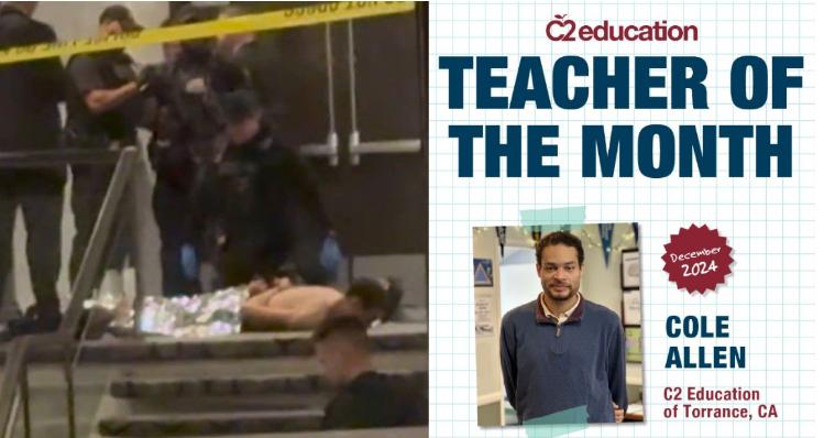 加州一名月度最佳教师，竟成白宫记者晚宴枪手

在白宫记者晚宴上试图开枪的男子，是