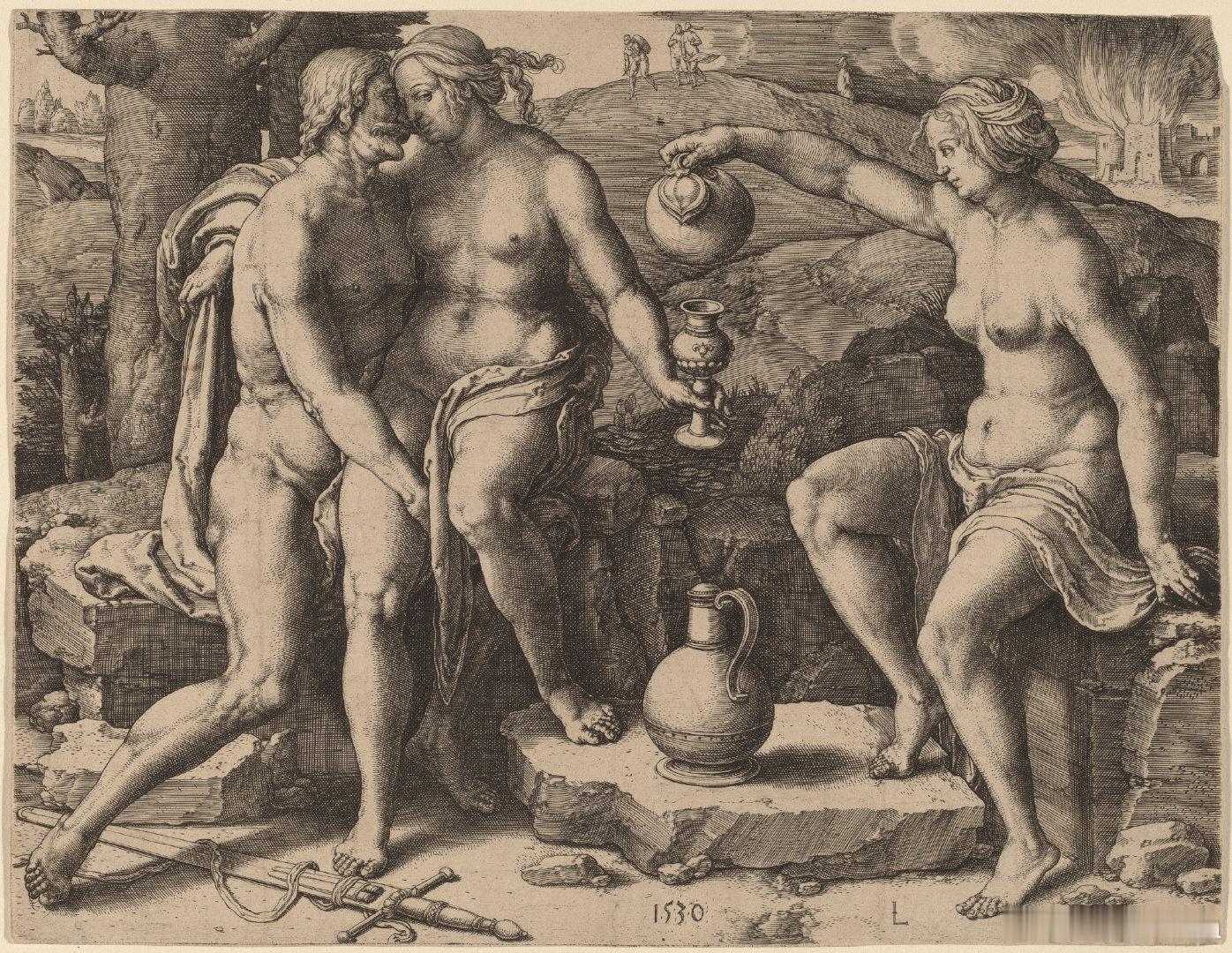 西洋历史文化鱼缸[超话] 荷兰画家Lucas van Leyden（1494 –