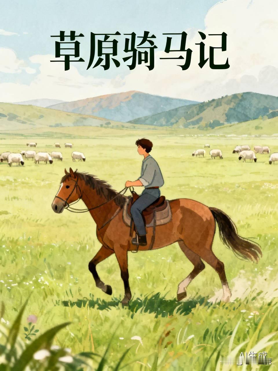 上周在呼伦贝尔草原骑了三小时马，到现在屁股还酸着，但真的想立刻再冲回去。
牵马的