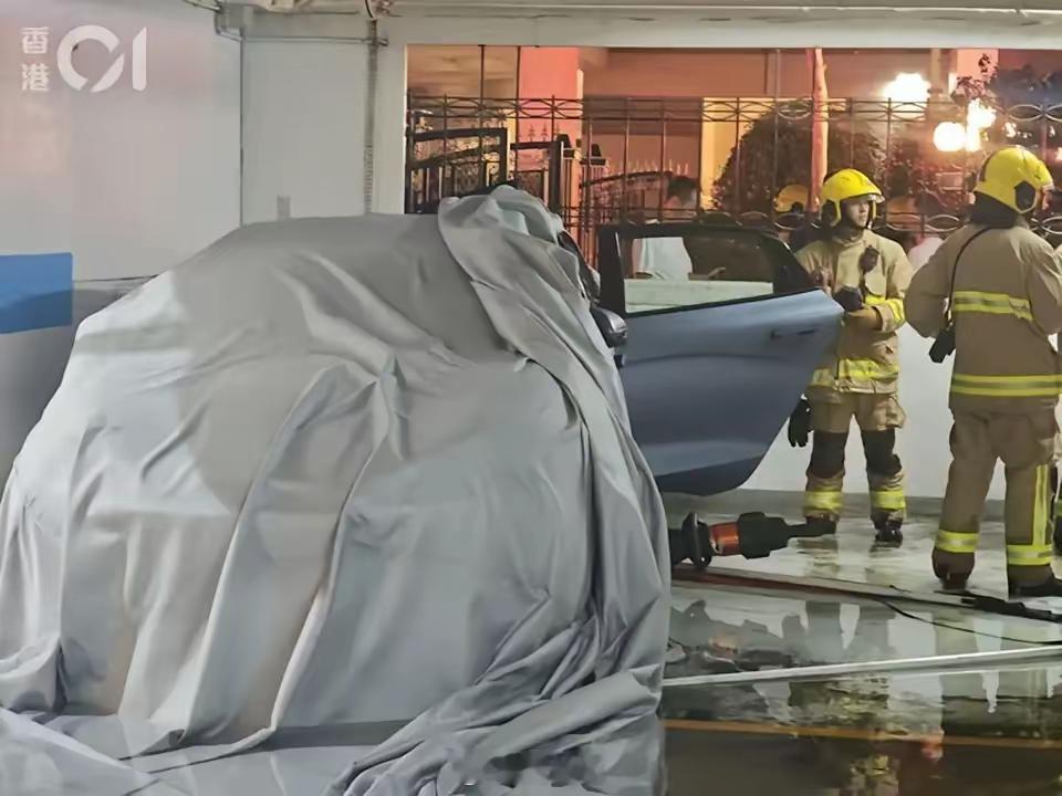 这个风气都传到HK了？大家盲猜什么车型？新能源汽车 ​​​
