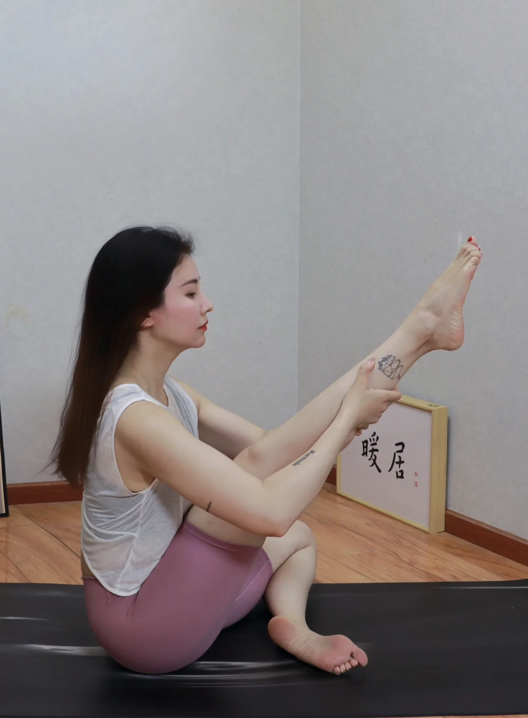 过生日🎂也要在家练习瑜伽🧘‍♀️&今日饮食
