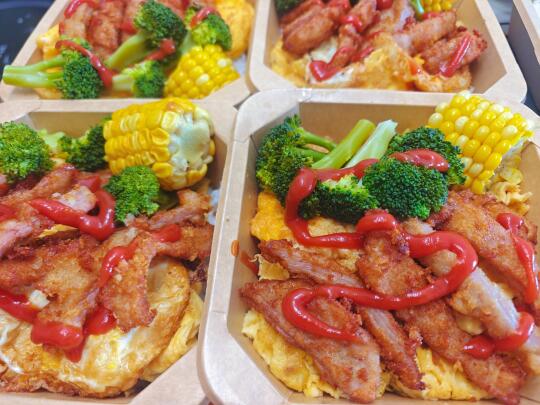 你们喜欢的打包饭来啦！🍽️
