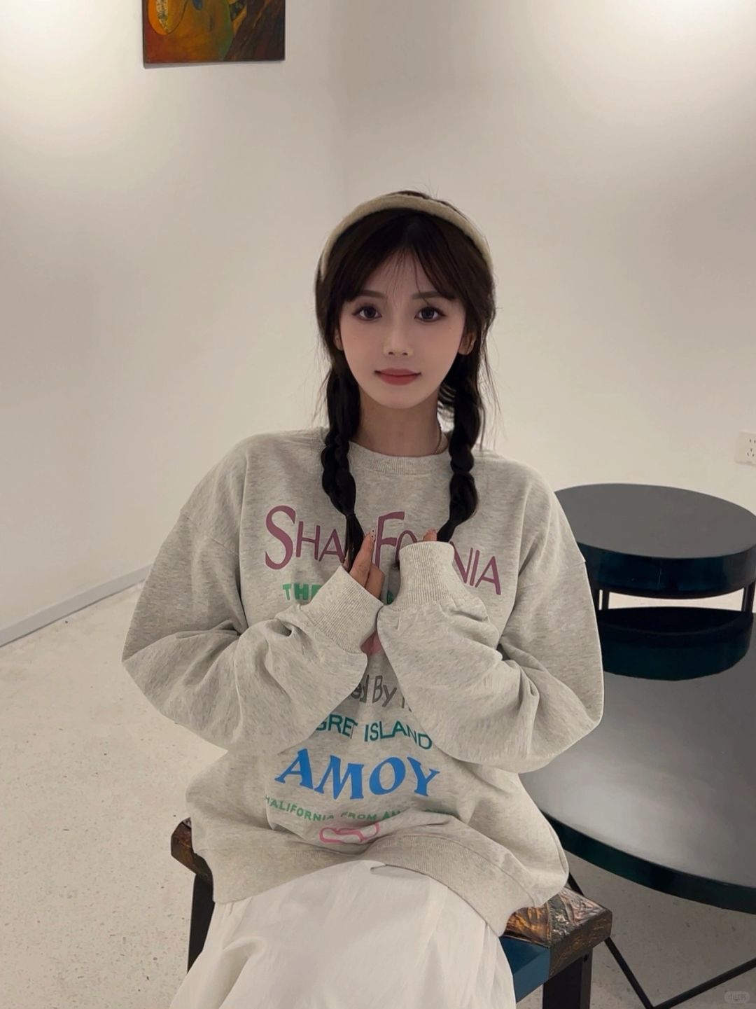扎两个小辫辫👧🏻