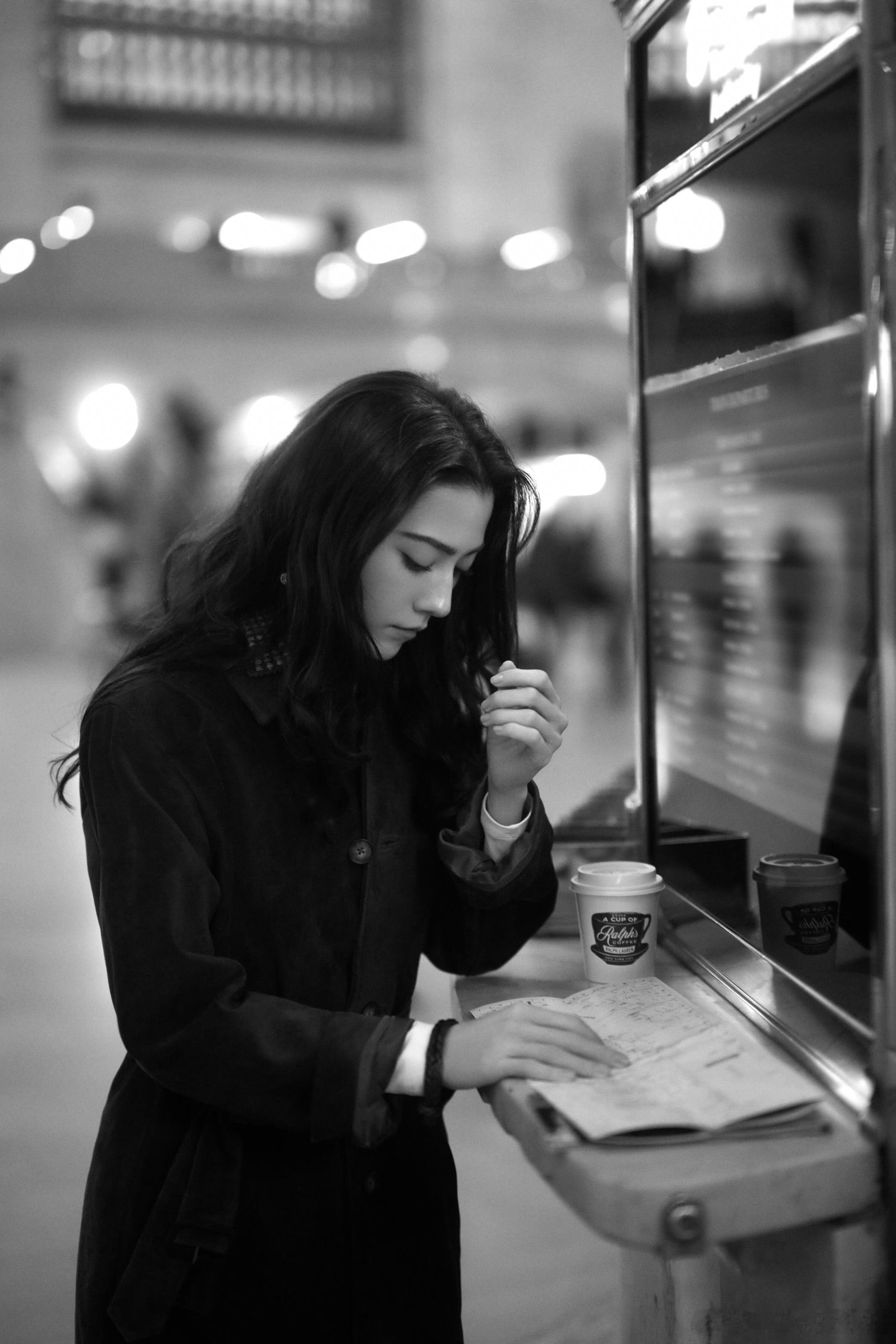 娜然时装周街拍大片，好有质感～时装周大秀直击