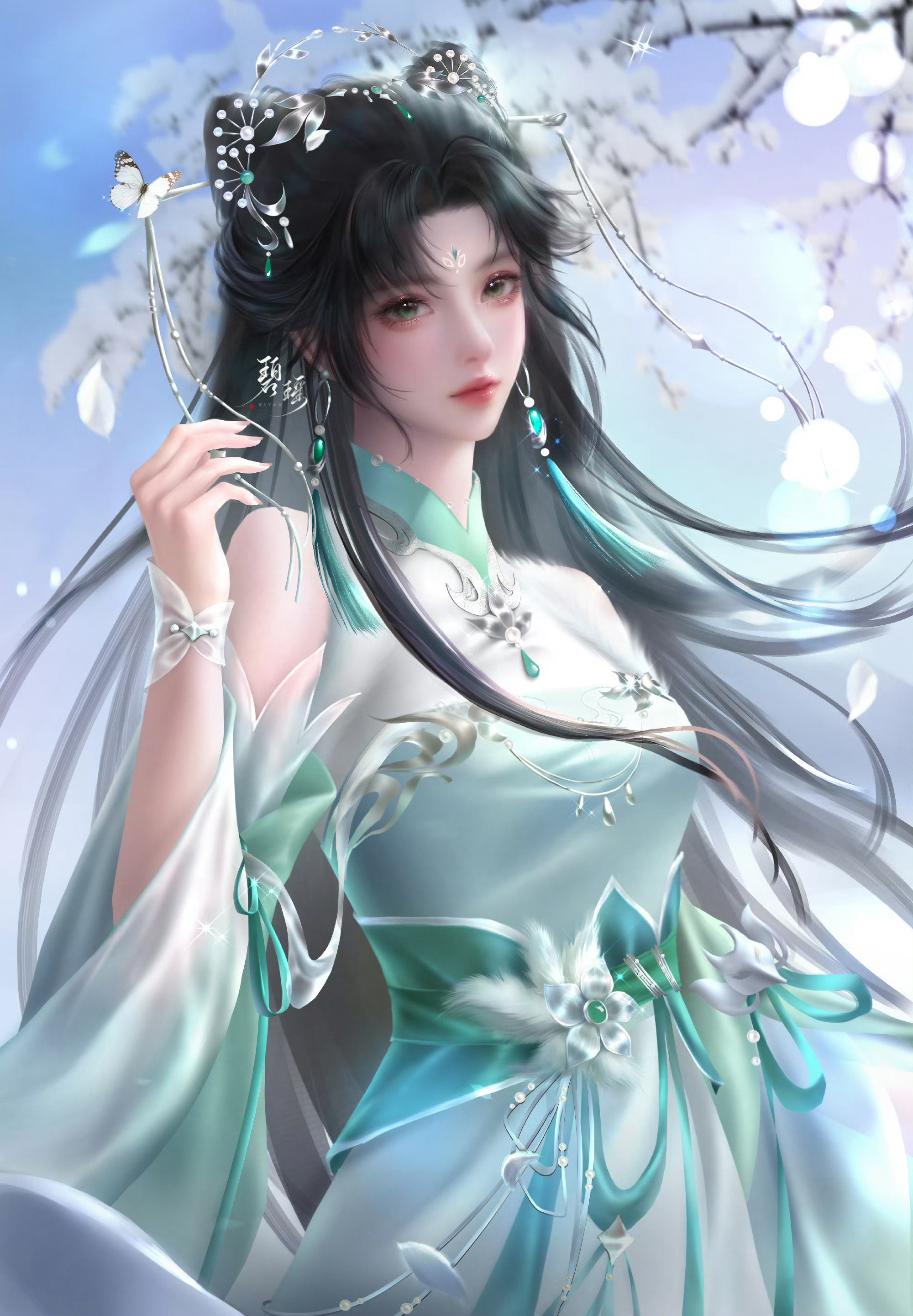 诛仙经典难忘，碧瑶以一腔深情成无数人心中白月光，当之无愧女主与第一人气，有且只有