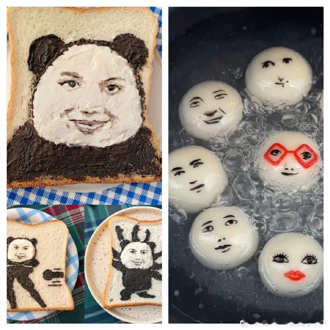 小小的餐盘上全是五官  美食与艺术的完美结合，餐盘上的五官，让每一顿饭都充满仪式