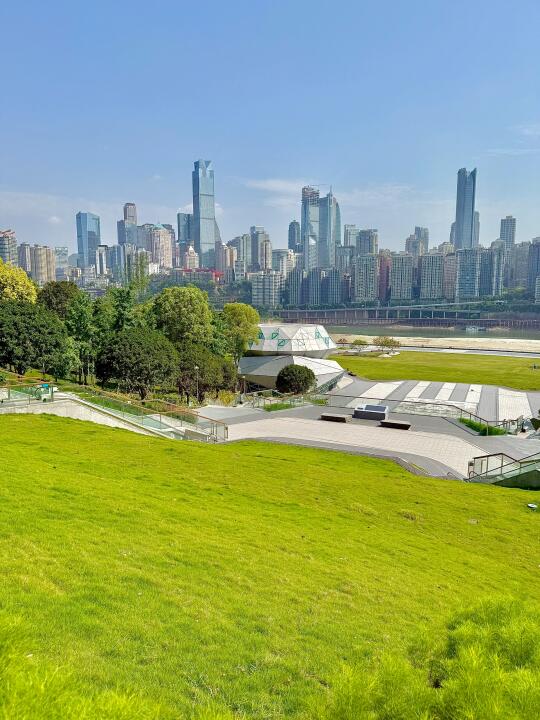 第一个发现这个公园的是天才叭！！重庆曼哈顿