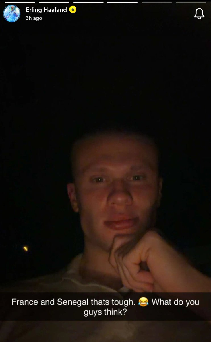 哈兰德谈世界杯分组 世界杯分组出炉后，哈兰德社媒发动态评价挪威队所在的小组：“法