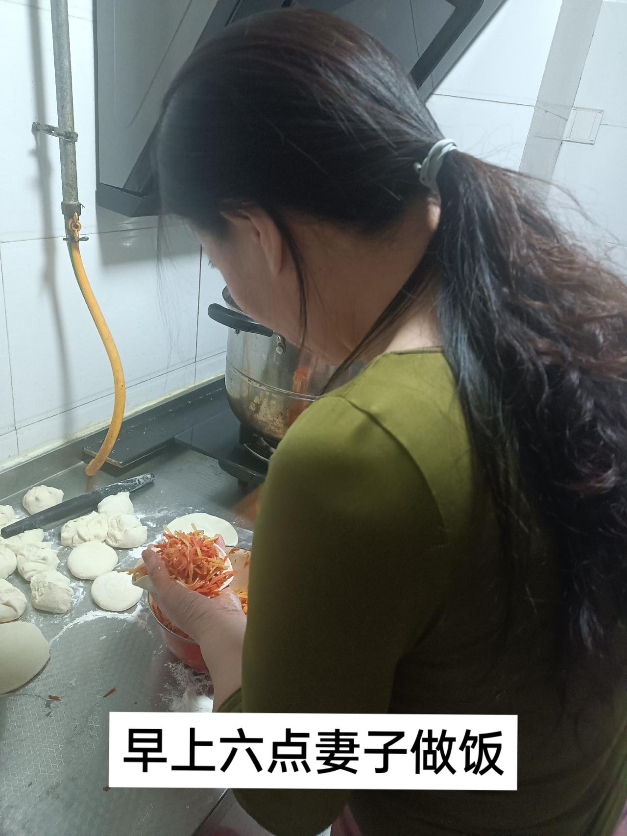      赴京的车票已经抢到，晨起便见妻子的忙碌身影，六点天未大亮，她便起身揉面