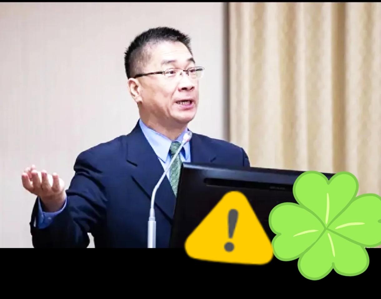 民进党新任秘书长

徐国勇在节目中宣称：

“我祖上是从那个东方大国来的，但我压