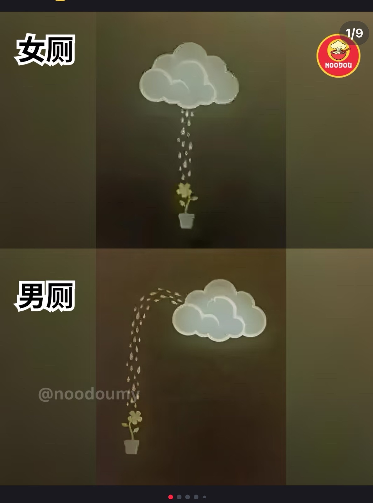 谁能管管现在的商场厕所 没点文化和想象力  上厕所都费劲[融化]你见过最离谱的标