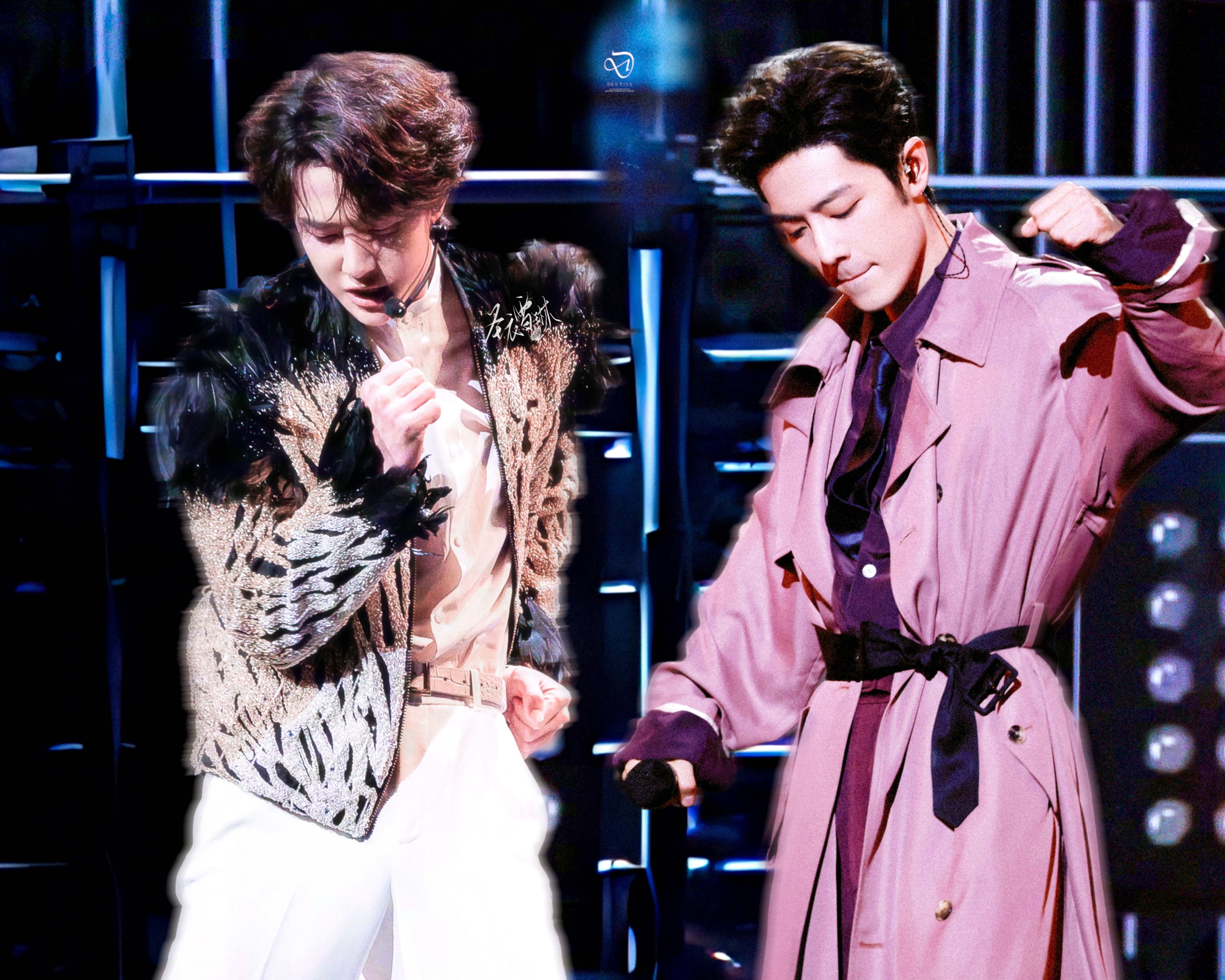 博君一肖 bjyx春晚双人舞台💛💛💛取图留名