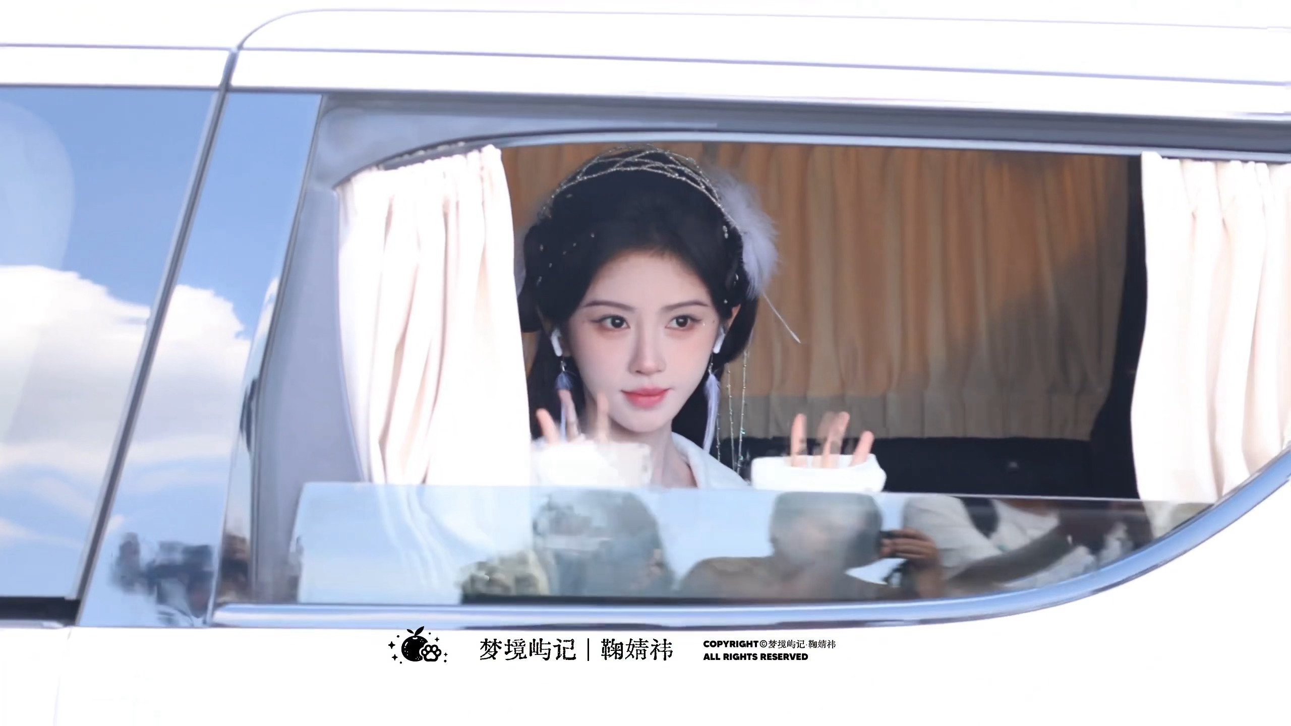 鞠婧祎 x 万花世界丨好有古早仙侠风味 喜欢