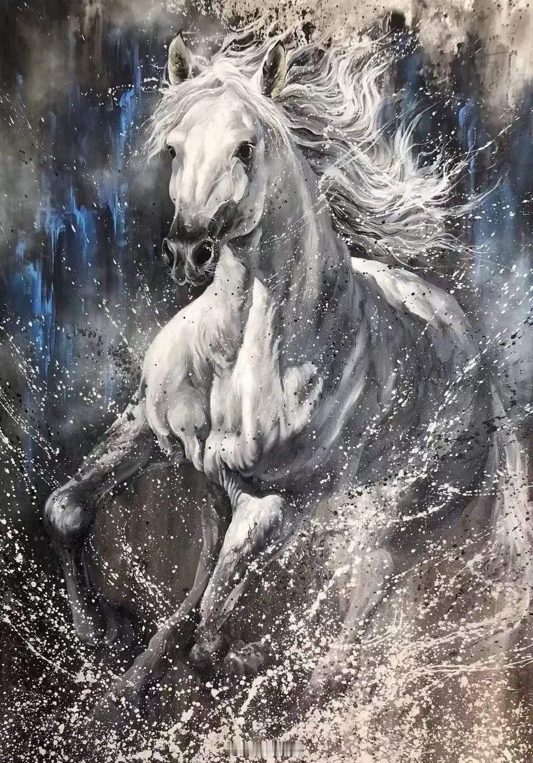 新年新气象，我也来把诗一首人生得意花千里；迎面而来马蹄疾；纵使千君拱手笑：微吟浅