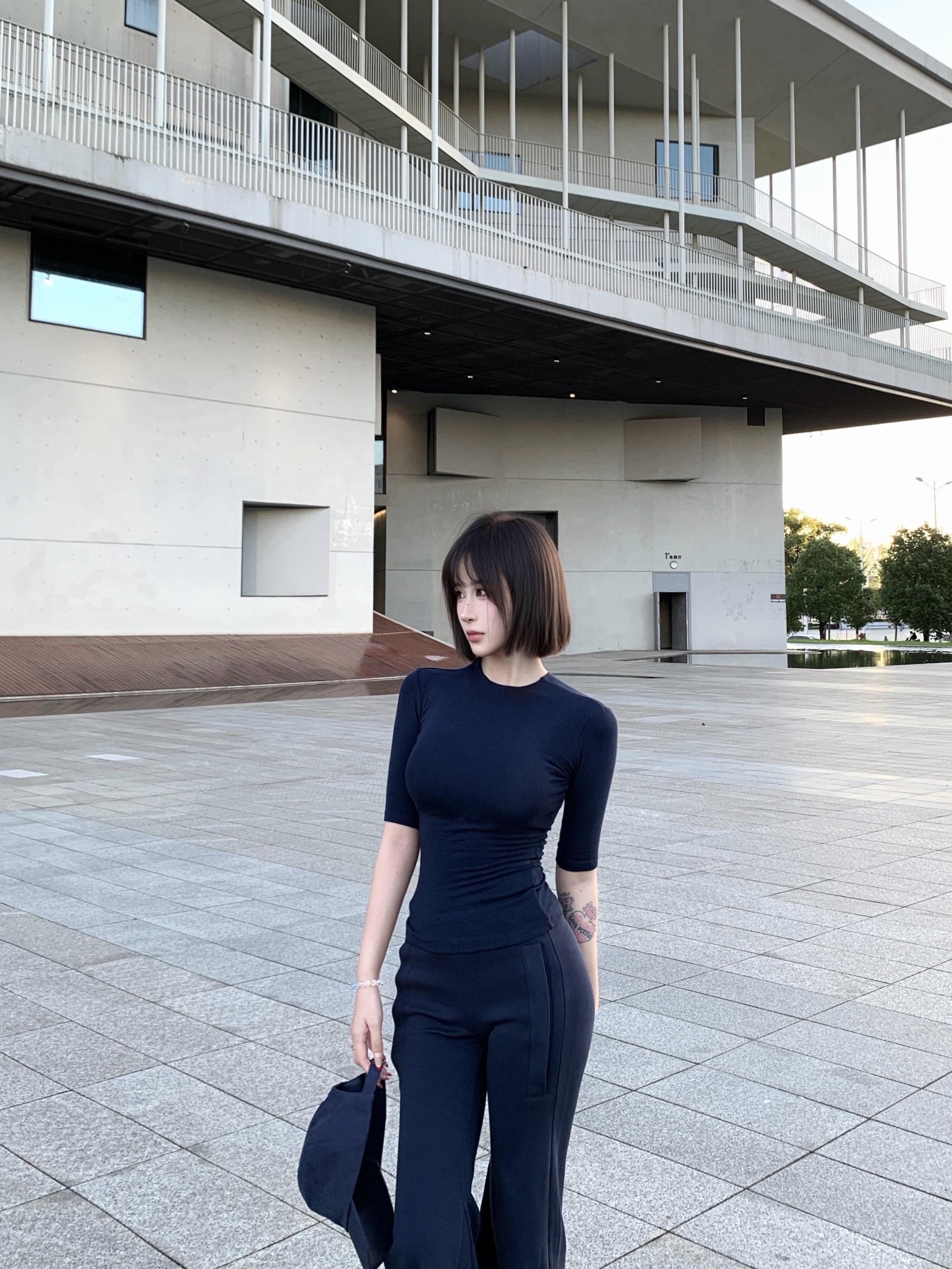 短发 穿搭