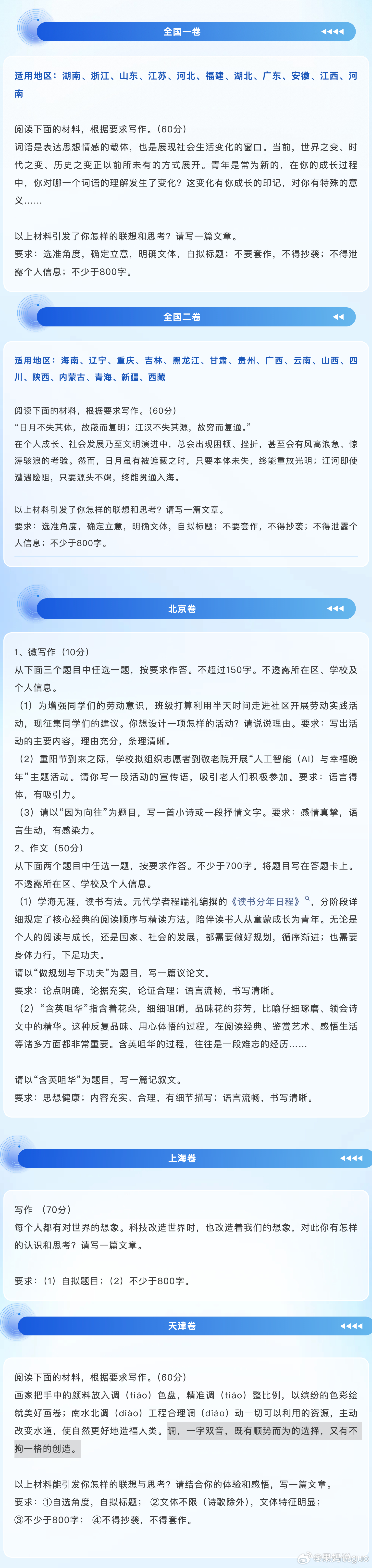 今年高考作文，满满都是“思辨”。每一个话题，都那么熟悉，不管是和娃小时候亲子共读
