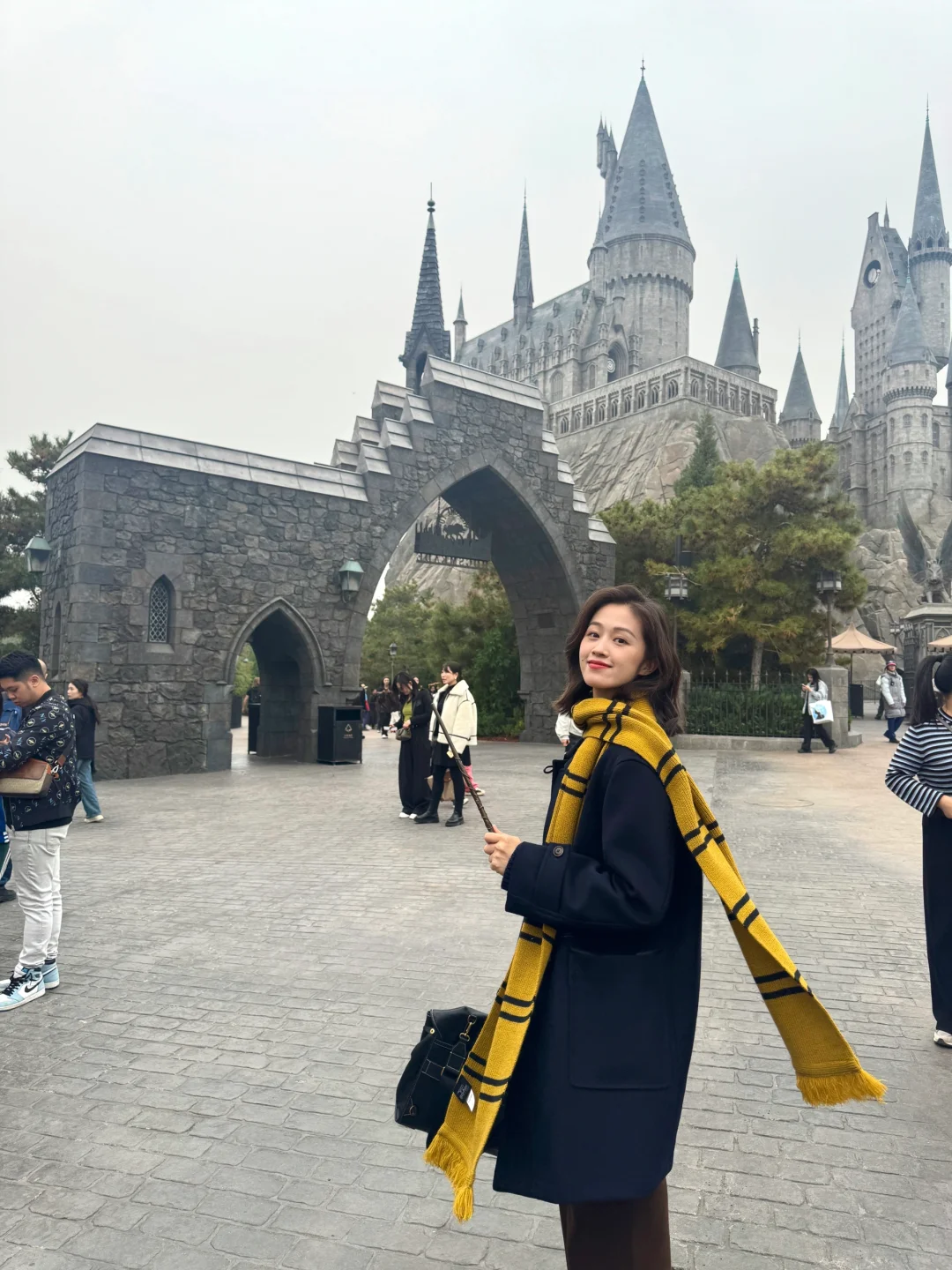 🌏Universal Hogwarts阴天的环球影城也快乐