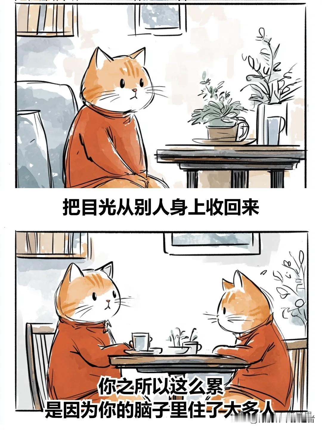 治愈漫画 I 怎么停止内耗？这是我听过最准的答案不内耗技巧 停止内耗的生活