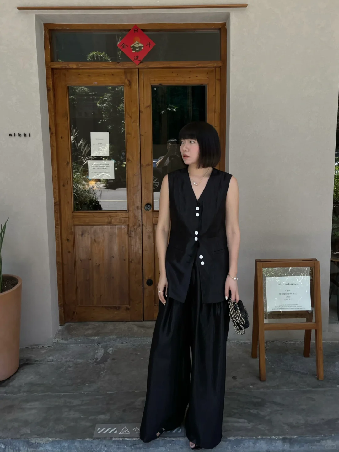 还得是all black～