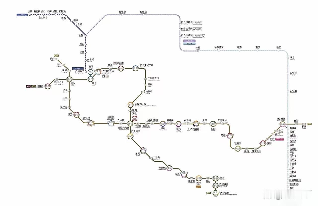 2026年，广州将有4条轨道交通线路相继开通，快来看看是否途经你的住处！


