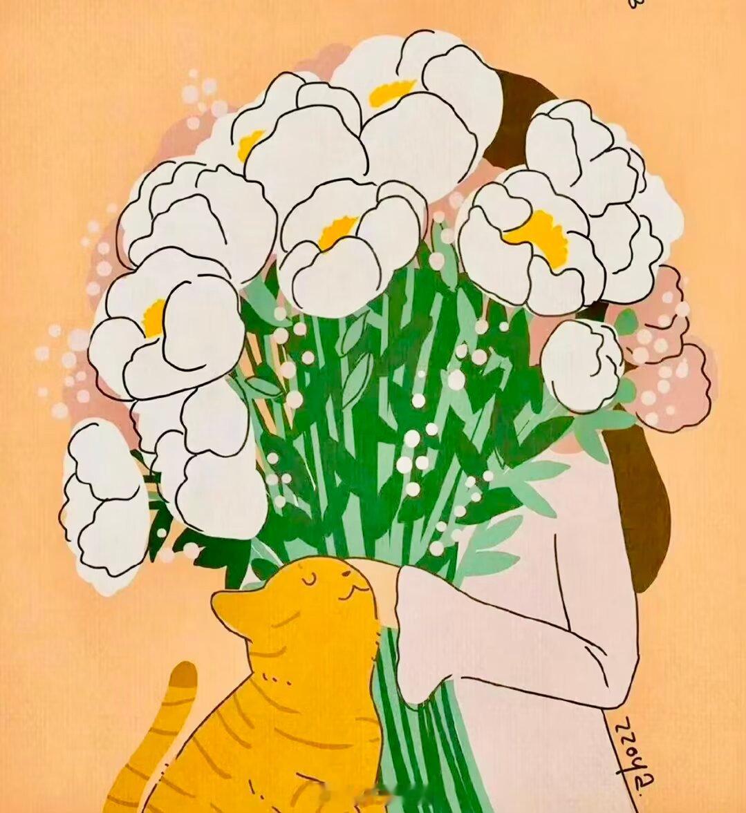 韩国插画师ZZOYA的作品：遇见艺术绘画绘画参考