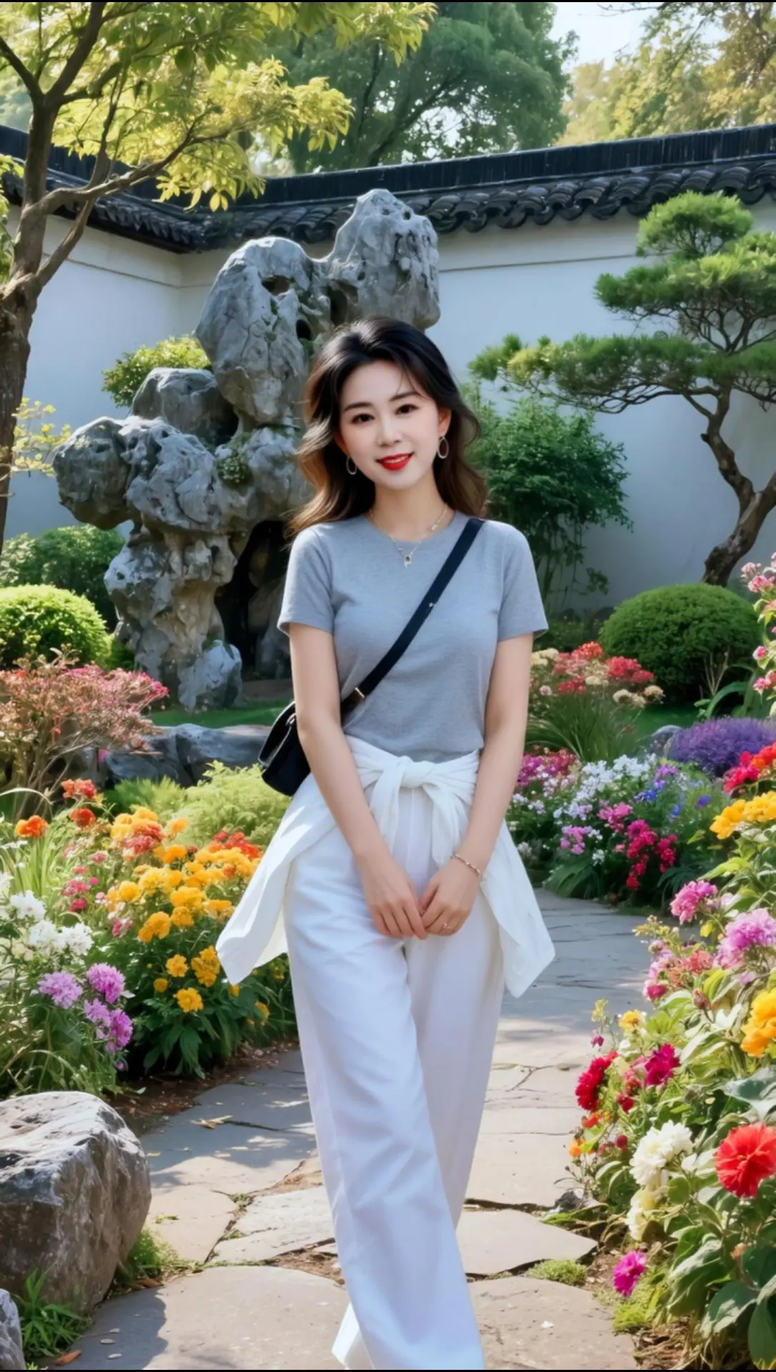 AI庭院生活照 随变ai随便玩