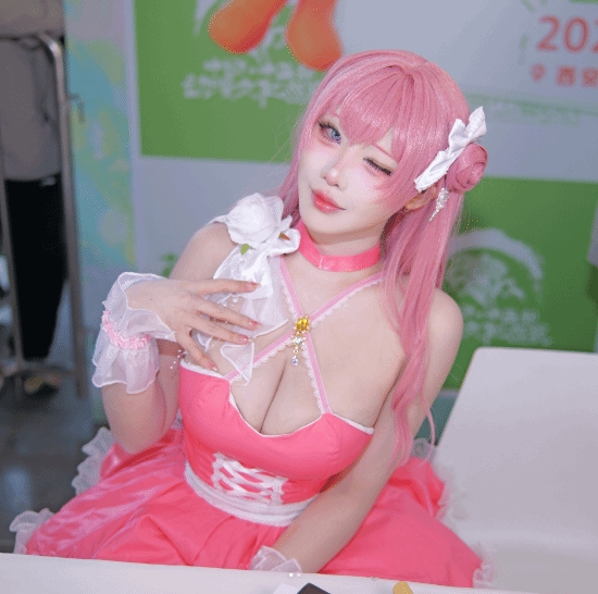 数值确实高啊！韩援Coser Yasal分享西安线下活动新图