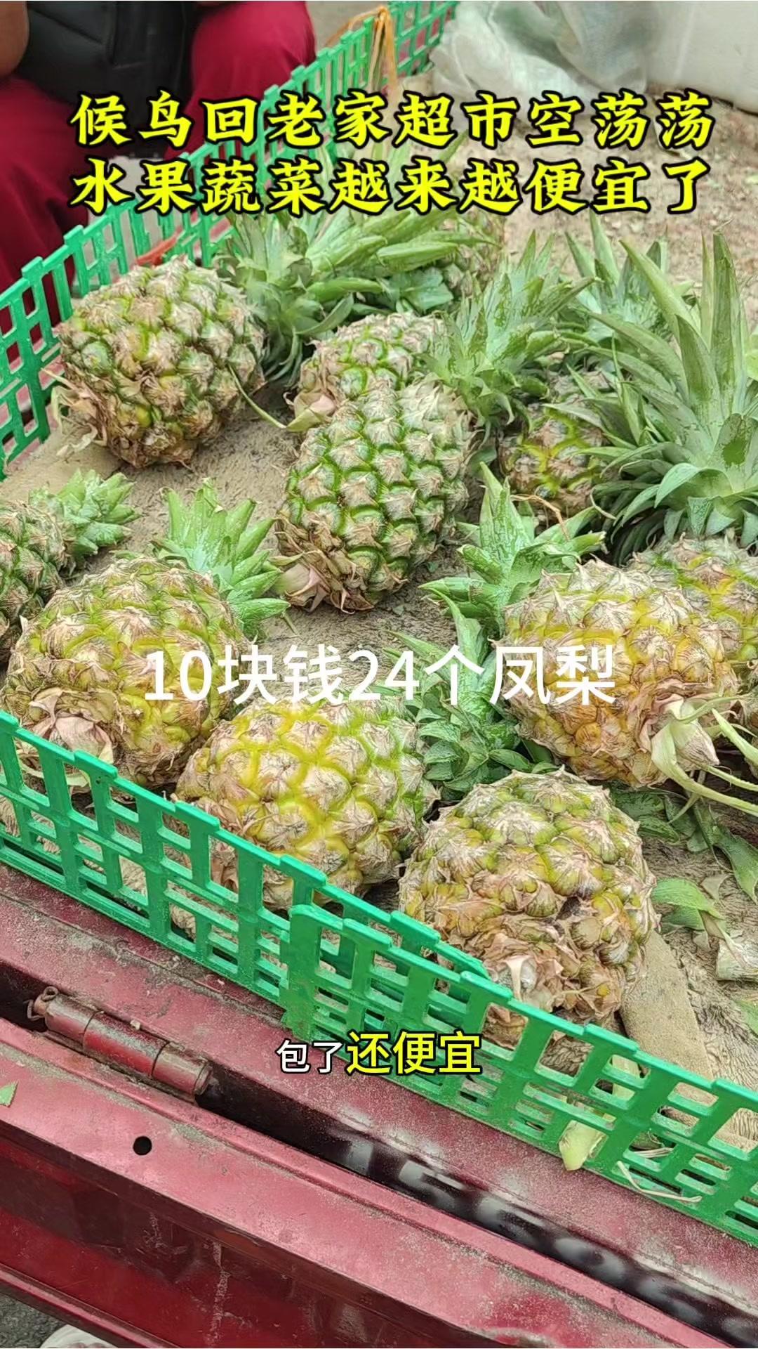 🧐候鸟走后东方物价大变样？候鸟走后超市人少了，菜价却真不贵。大葱1.38元/斤