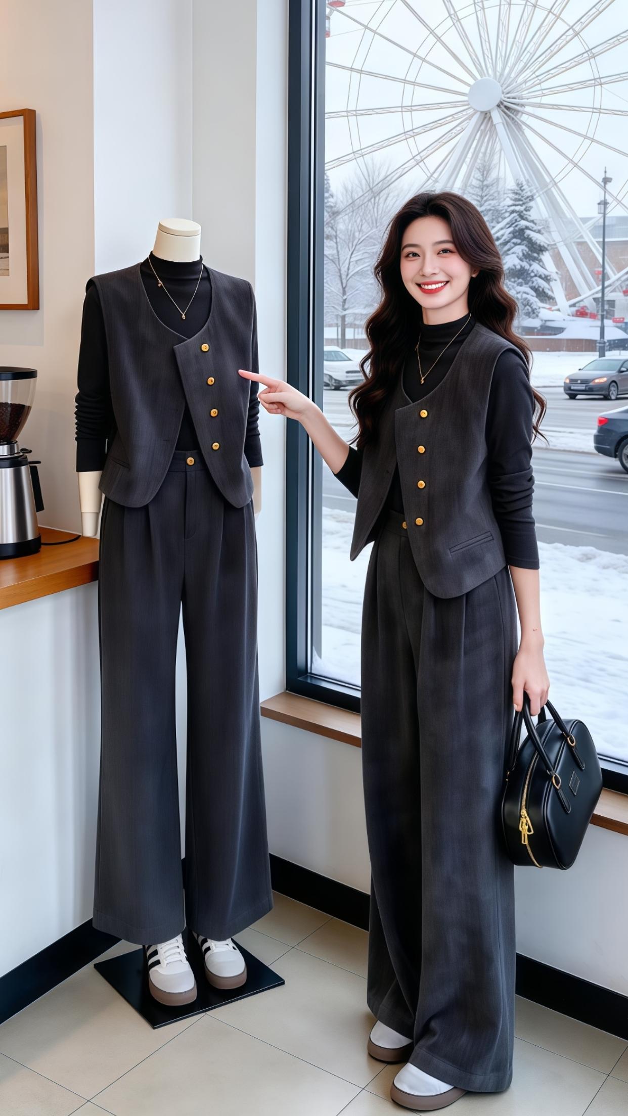 气质穿搭 精致穿搭 气质女神穿搭 女神范 通勤搭配