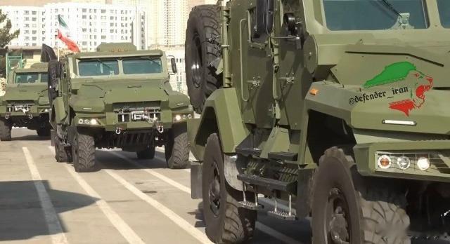 俄罗斯AMN-590951斯巴达克装甲车在锡斯坦和俾路支斯坦向伊朗法尔詹城际警察