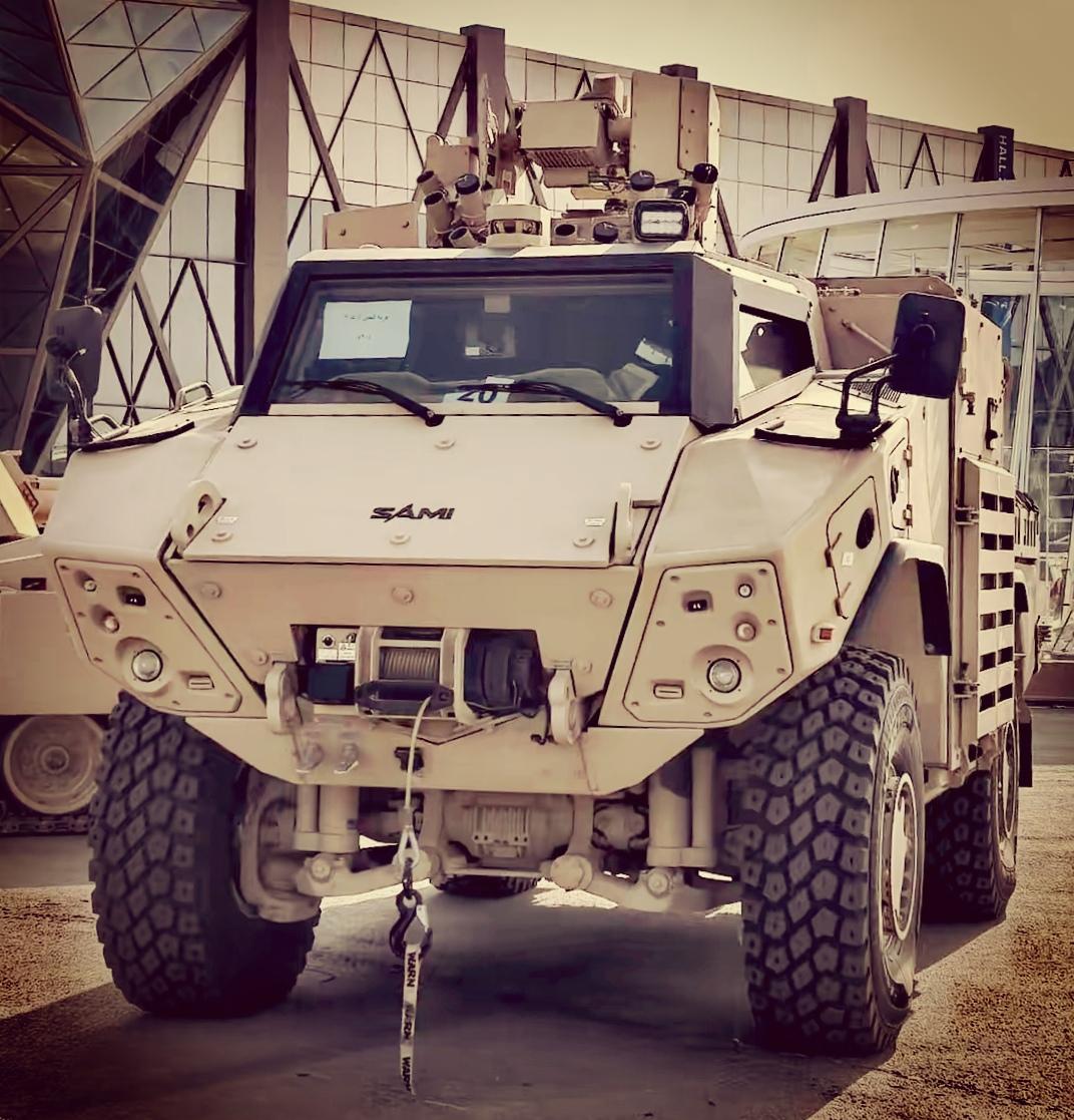 RG-35轮式4×4防雷装甲车