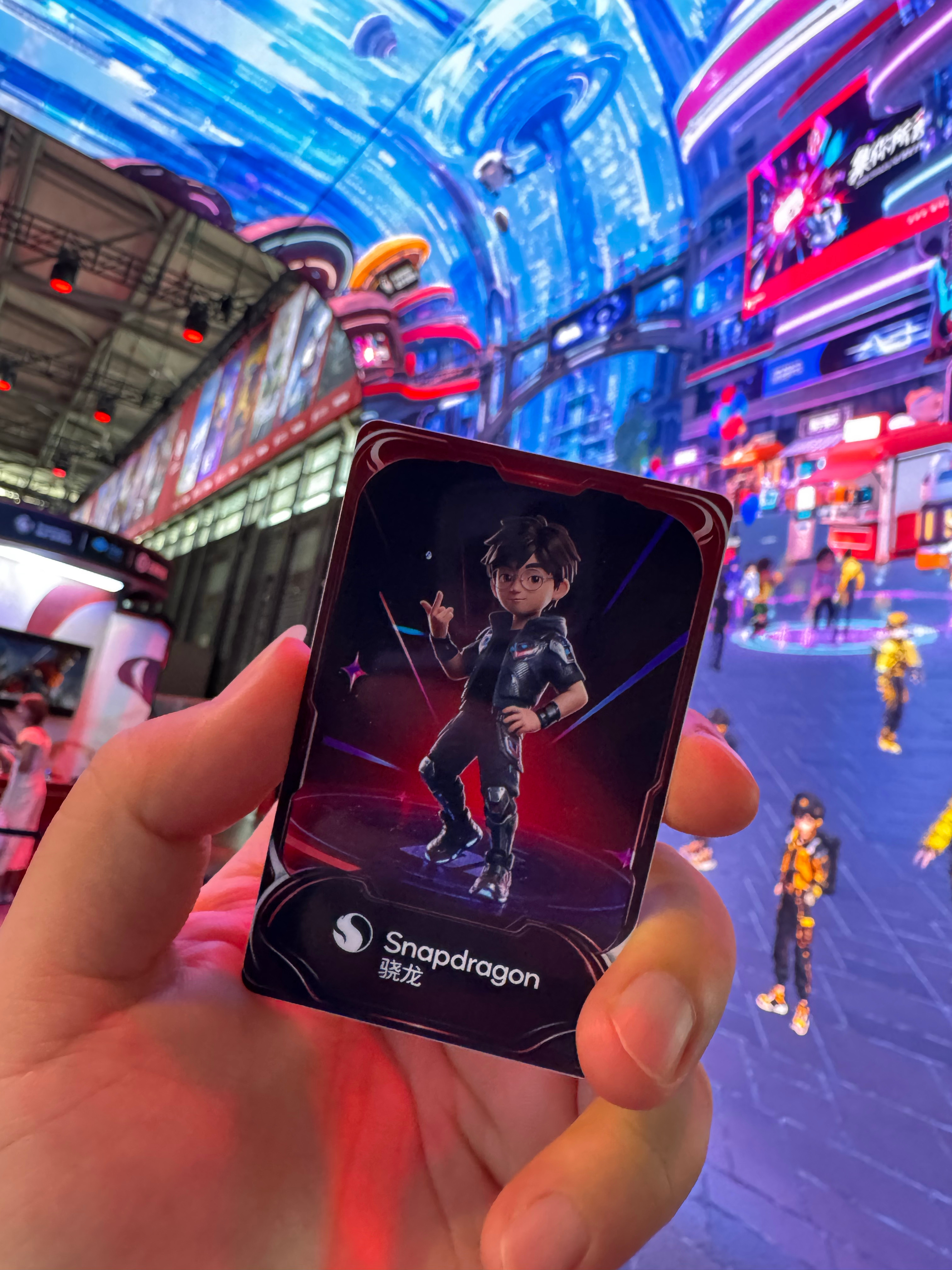 集你所爱ChinaJoy  强烈安利来N5骁龙主题馆玩玩这个，ai生成你的虚拟形