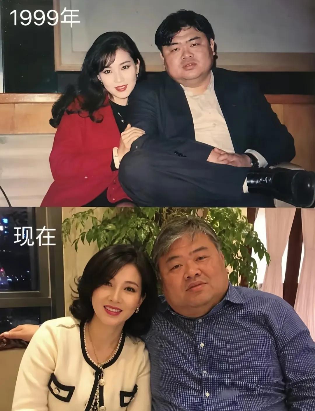 两口子27年前后对比，岁月真是一把杀猪刀！