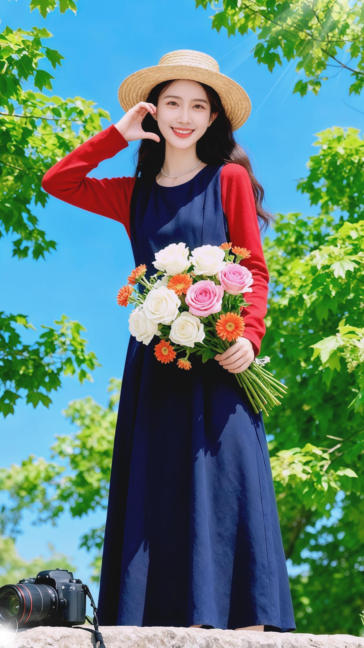 穿搭 简单穿搭穿出自信穿出美丽 每日搭配分享👗时尚穿搭 超出片的五一度假拍照姿