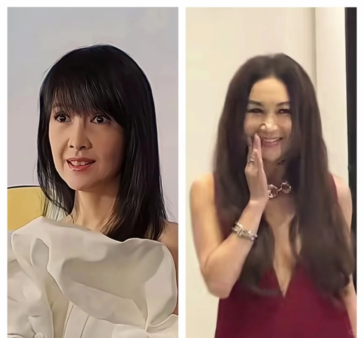 不得不说，真的很佩服周慧敏和温碧霞！