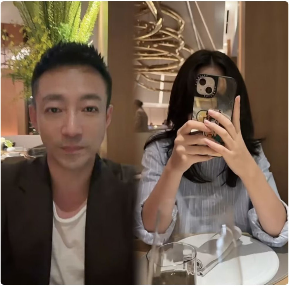 玥儿终于脱掉大白T，条纹衬衫挽起衣袖干净大气，模样纯美真像大S 