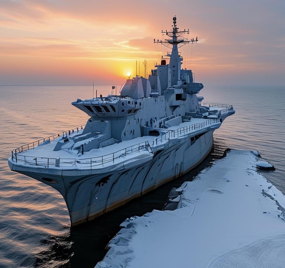 山东滨州十里荷塘雪景、中海“航母”雪景、小区腊梅雪景：