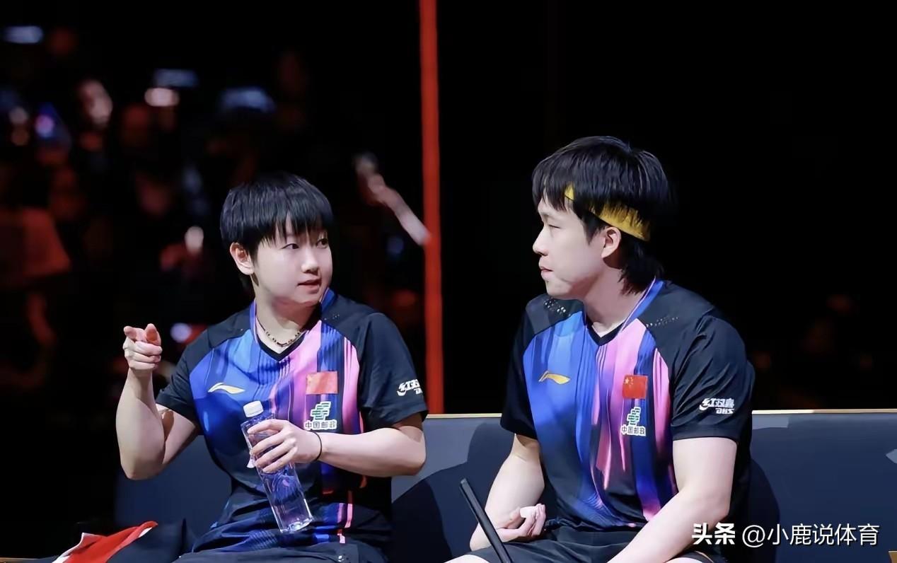 国际乒联都压不住了？
 
别人争冠军。
他们定标准。
 
大头暴力冲穿。
莎莎精